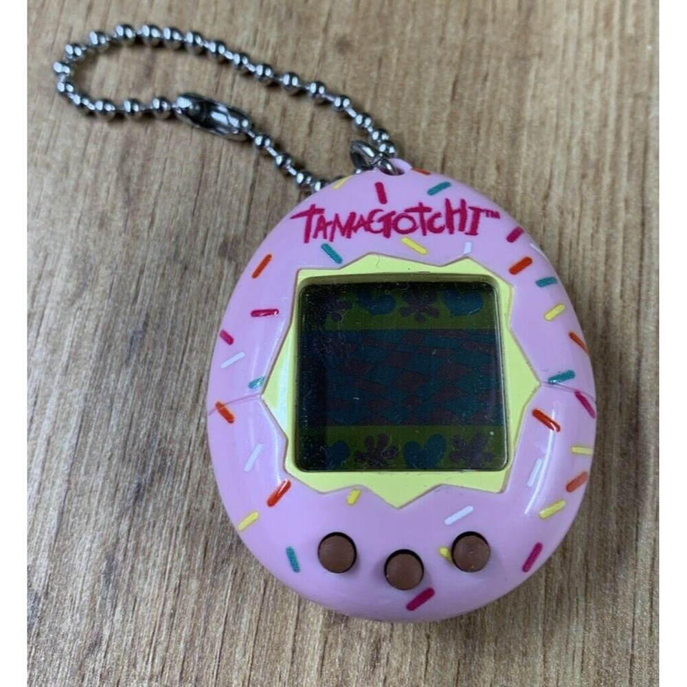 Tamagotchi  2017 Virtual Pet Pink Sprinkles Needs Battery